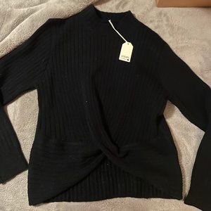NWT black sweater